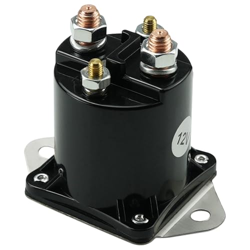 gradora Club Car - Solenoide de repuesto para carrito de golf de gas de 12 V para 1984 en adelante Club Car DS y Precedent Gas Golf Cart 1013609 435-154