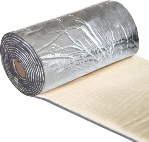Toilet Tank Liner, 40 x 40 Inch Toilet Anti Condensation Kit with Aluminum Foil-Self Adhesive,Toilet...
