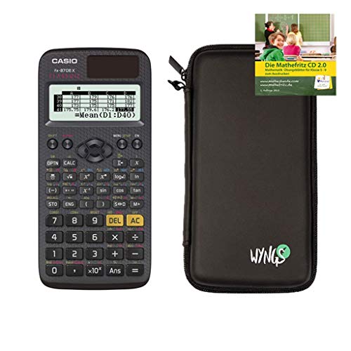 Preisvergleich Produktbild Casio FX-87DE X + Schutztasche + Lern-CD + Erweiterte Garantie