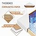 Zipcase 120 Pack Adjustable Cardboard Corner Protectors, Fit 1”,1.5” and 2.2” Frames, Corner Protectors for Shipping, Cardboard Packing Corner, Packaging Edge Protector, Cardboard Shipping Corners