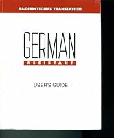 MICROTAC SOFTWARE. Bi-Directional Translation GERMAN ASSISTANT. USER'S GUIDE ONLY. B003A7XIQ8 Book Cover