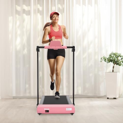 Image of Compact Portable Small Mini Treadmill for Home, Walking Pad Treadmill for Small Spaces, Treadmills for Walking & Running