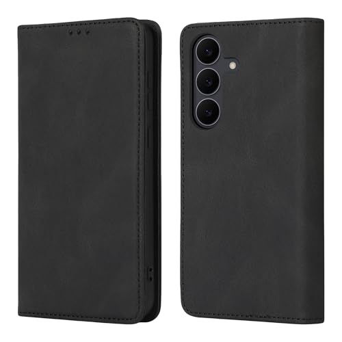 Housse cuir synthétique Samsung Galaxy S25 FE 5G noir classique