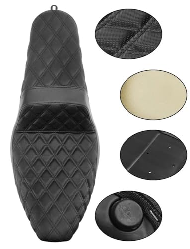 Asiento doble confort para viajes largos en motos Street Glide y Road King 2009-2023 4