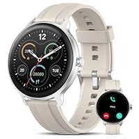 Smart Watch for Men Women, 1.27" HD Touchscreen Fitness Tracker, Bluetooth Calling, 100+ Sports Modes, Sleep Monitor, IP68 Waterproof, Compatible with Android & iOS
