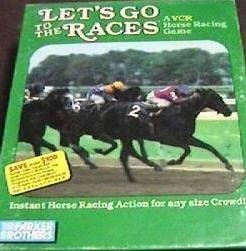 Parker Brothers Lets Go to The Races VCR Horse Racing Game