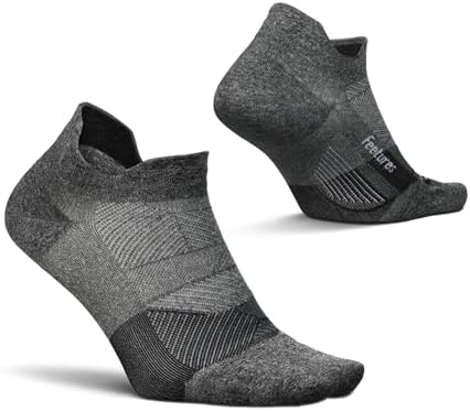 Feetures unisex-adult Elite Ultra Light No Show Tab Socks (pack of 1)