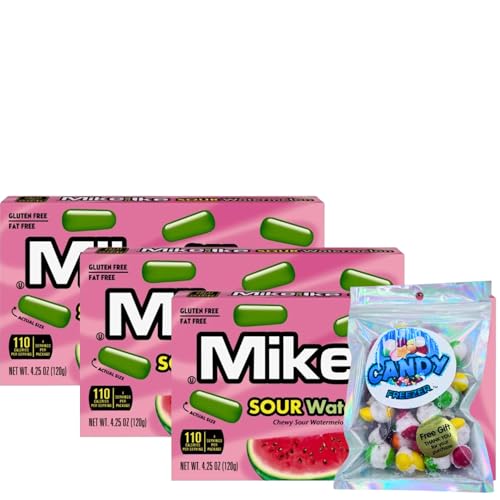 Mike and Ike Caramelos Masticables 3 Pack 4.25 OZ Cada Uno miniatura 1