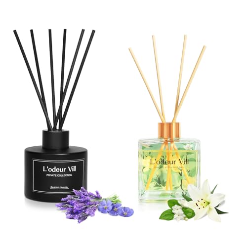 Set de Difusores L'odeur Vill con aromas Lavanda y Jazmín miniatura 1