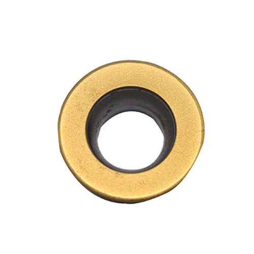 Tool Part for RPMW1003 Blade 10pcs CNC Blade Alloy Cutting Tool Gold Rpmw1003 Lathe Cutting Tools Inserts