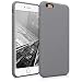 Produktbild kwmobile Hülle kompatibel mit Apple iPhone 6 Plus / 6S Plus - Handyhülle gummiert - Handy Case in Titanium Grey