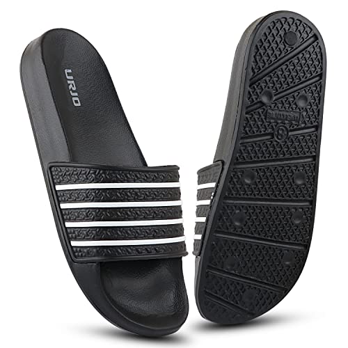 Image of URJO Kids's Sliders /Slippers Lightweight Super Flexible Arch Support Durable Anti Skid & Stylish Dailywear Sliders /Slippers for Boy's & Girl's