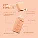 BYOMA SPF 50 Face Fluid - Ultra-Lightweight Facial Sunscreen for All Skin Tones - Luminous Glow, No White Cast - SPF Moisturizer Strengthens Skin Barrier - 1.69 fl.oz
