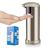 Automatic Touchless Soap Dispenser, Opaceluuk Fingerprint Resistant Stainless Steel Hand Soap Dispenser