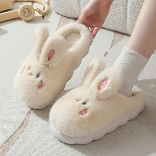 Women's Cotton Slippers - Non-slip, warm plush, cosy and skin-friendly4