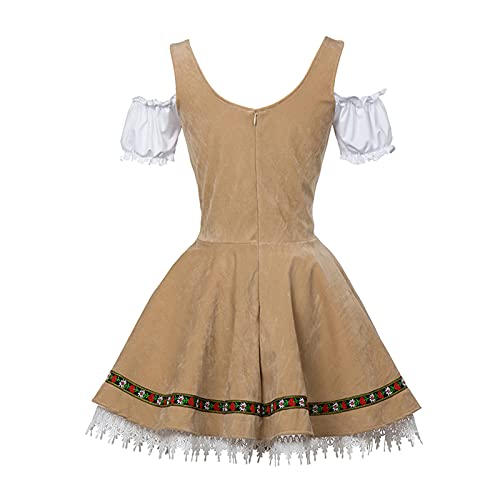 Amikadom Vestidos cáqui para meninas adolescentes alças finas vestidos de alças finas trabalho feliz