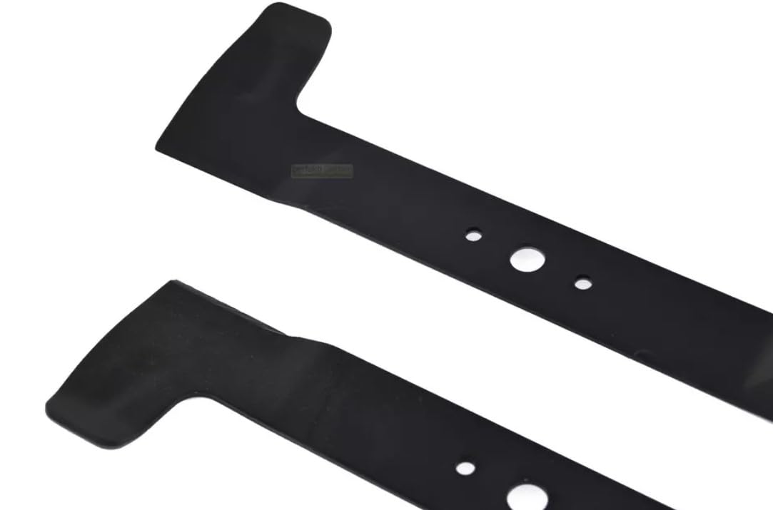 perfektGarten Juego de cuchillas para cortacésped de 92 cm + soporte de cuchillas compatible con Castelgarden Iseki Alpina Solo Honda Stiga Viking