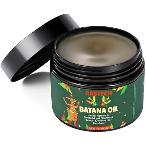 Raw Batana Oil for Hair Growth Natural Organic Batana Oil 5.3oz Prevents Hair Loss, Eliminates Split Ends & Increases Shine Promotes Hair Thickness for Women & Men Hair Care Oil（Odorless） Cover