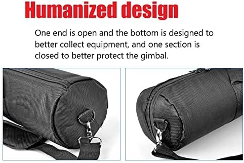 Speaker Stands Carrying Bag Photographic Tripod Carrying Case Thick Black Oxford Cloth Waterproof Foldable Storage Bag for Speaker Stand/Microphone Stand/Lighting Stand/Tripod 47.2“X8”