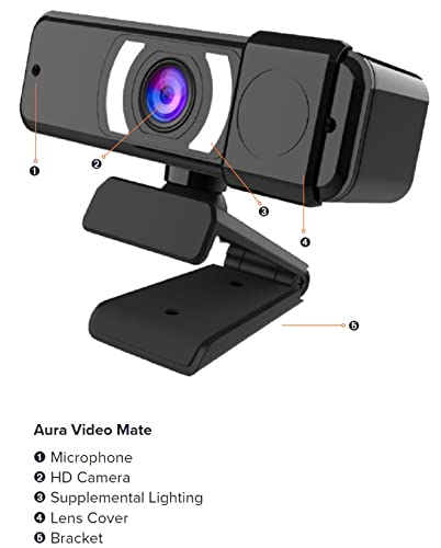 Spracht Cc-Usb-1080P Aura 1080P Hd Webcam, Black #TOP1