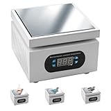 Kocusu 350 W PCB Heizplatte,0-400℃ Lötstation Heizstation mit LED Display,Vorheizen Station für Mikrocomputer Elektrische Vorwärmung,Handy Reparatur,SMD, Rework,Komponentenerwärmung,100X100MM