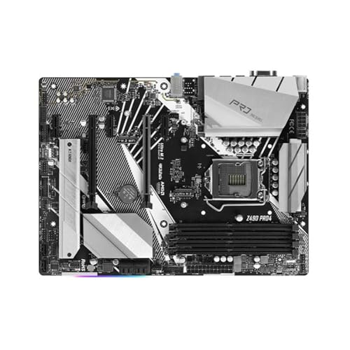 Computer Motherboards Fit For ASEOCK Z490 Pro4 Z490 DDR4 LGA 1200 Motherboard