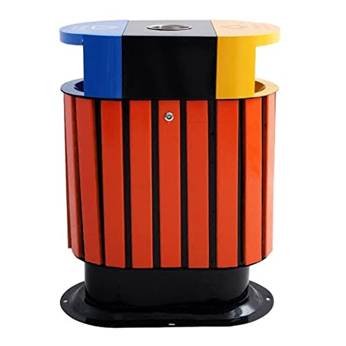 Récipient déchets extérieur double flux pour stopper le gaspillage du tri