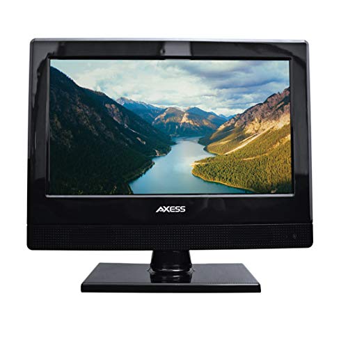 AXESS TV1705-13 13-Inch LED 1080P HDTV, Features 1xHDMI/Headphone Inputs, Digital Tuner with Full Function Remote, 2 Way Power AC/DC