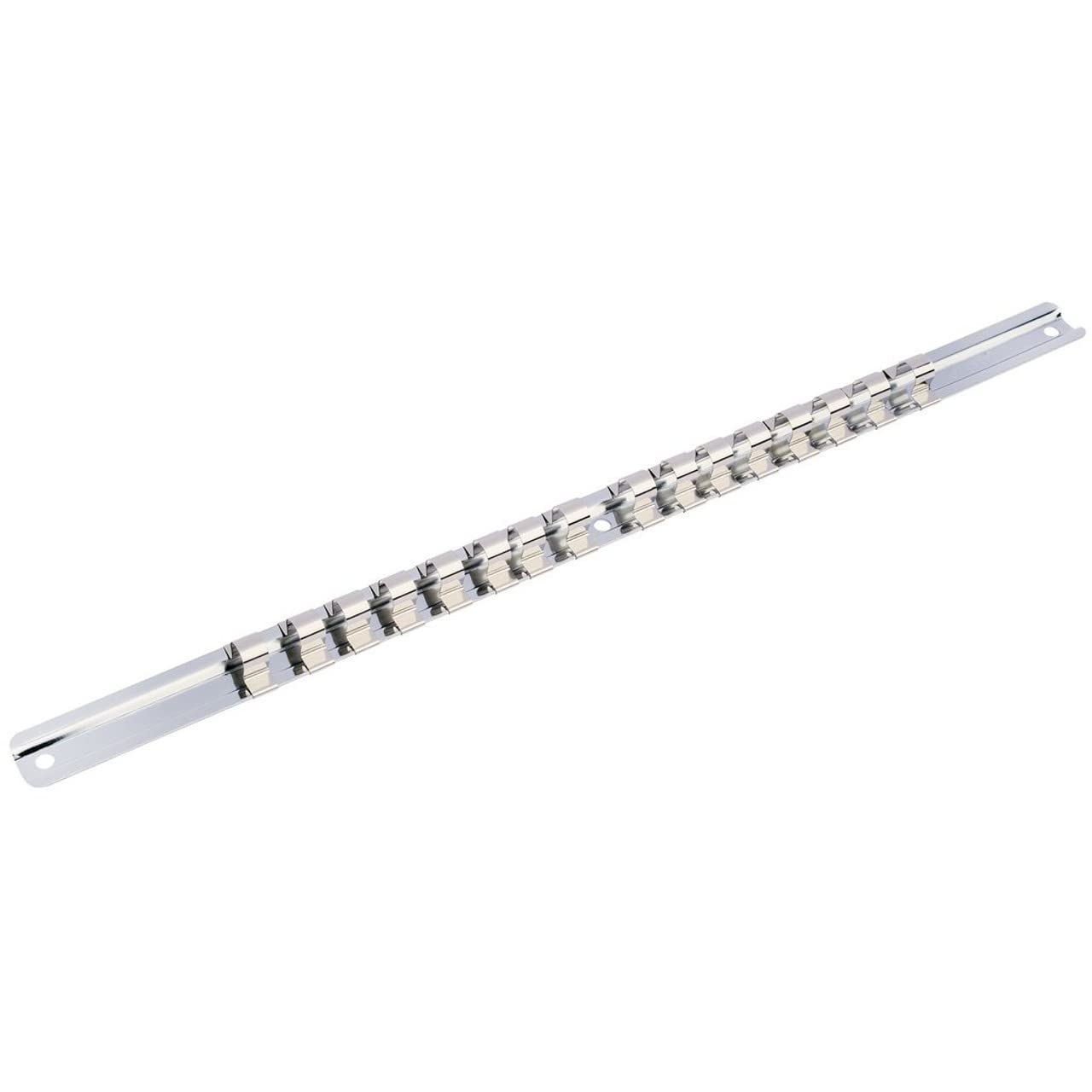 Draper Expert 3/8" Drive Socket Retaining Rail 16 Clip 3/8" 415mm