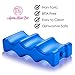 Ice Pack for Breastmilk Storage - Mommy Knows Best Reusable Ice Pack for Lunch Box - Contoured Shaped Fits Around Breast Milk Bottles and Keeps Your Breast Milk Fresh