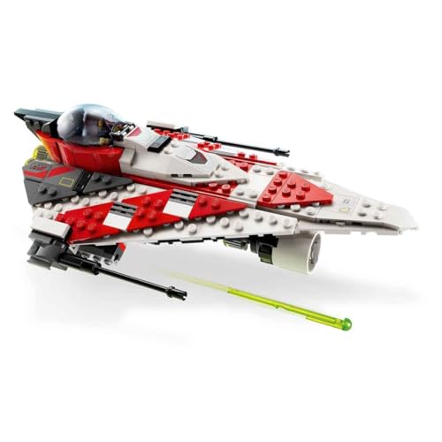 Image of LEGO Star Wars Jedi Bob Star Hunter - Buildable Vehicle for Kids - Brick Ship with Collectible Minifigures - Gift for Girls and Boys 8+ Years 75388