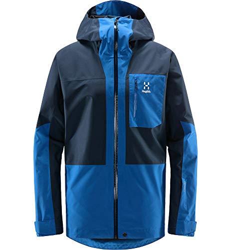 Haglöfs Lumi Chaquetas, Hombre, Tarn Blue/Storm Blue, S