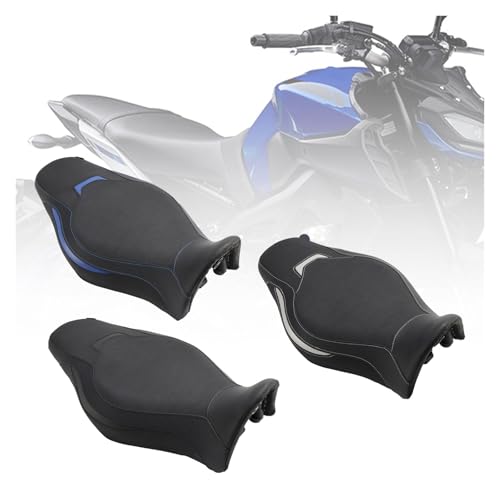 Asiento para conductor y pasajero gris de sustitución completa para rutas en moto MT-09 2