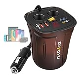 Affichage de la tension LED : contrôlez la santé de votre véhicule avec notre chargeur de voiture à tasse. Équipé d'un affichage LED clair, ce chargeur saisit et affiche en permanence l'état de la tension, garantissant ainsi une conduite plus sûre. Ne faites pas de compromis sur la sécurité.