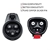 DAZZLEEX EV Adapter Portable Charger For Tesla To J1772 Charging Adapter EV Charging Adapter To Outlet EVSE Charger(black) #1