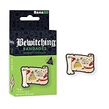 GAMAGO Bewitching Bandages for Kids & Kidults - Set of 18 Individually Wrapped Self Adhesive Bandages - Sterile, Latex-Free, Easily Removable - Funny Gift & First Aid Addition