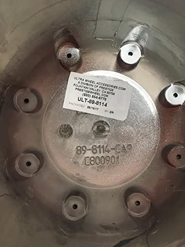 Ultra Wheel 89-8114-Cap C800901 Chrome Wheel Center Cap 8 Lug #TOP2