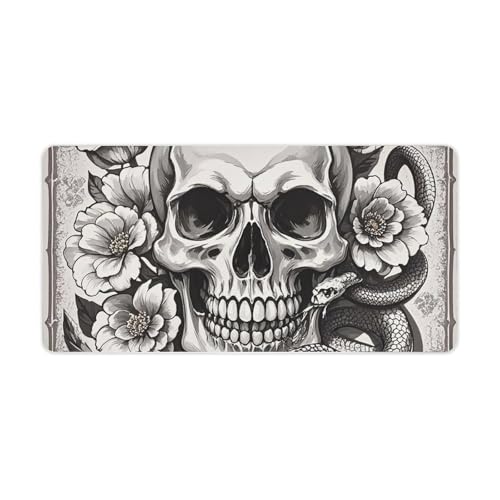 Protector de escritorio para mouse impermeable 24x12 blanco miniatura 1