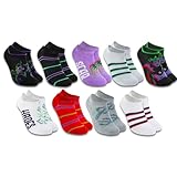 Disney Villains Sock Set - Bundle of 9 Pairs of No Show Socks Sizes 9-11 Featuring Scar, Evil Queen, Hades, Maleficent, Ursula, More for Women, Disney Villains Socks Womens, 8-10 UK - Image 2