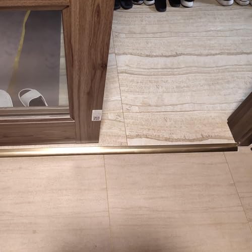 Réducteur de seuils métalliques gris pour transition de sol