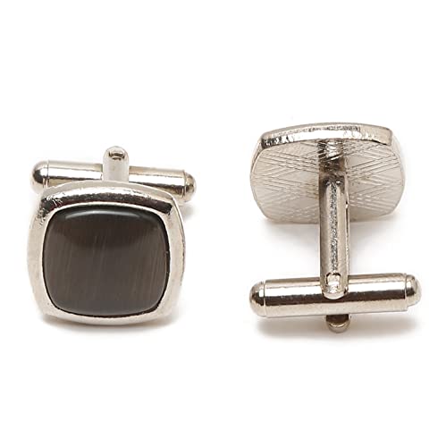 Image of MUTAQINOTI Mens Woven Premium Silk Necktie Suit Accessories Set With Pocket Square Cufflinks Brooch Tie Pin (TECP2)