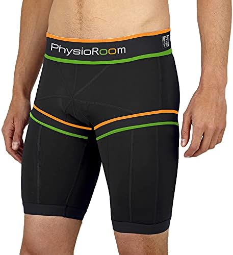 PhysioRoom Harley Street Elite Impact Compression Shorts - Moisture Wicking, Anti-Chafing, Base Layer Shorts Designed to Prevent Hamstring & Groin Injuries - Ideal for Running, Fitness & Sports