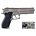 Produktbild fancy dress warehouse Gonher - Pistola Delle Forze di Polizia a 8 Colpi, Colore Metallo (45/0)