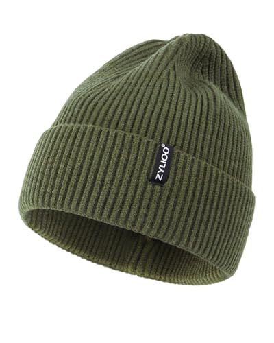 Gorro XXL Beanie para Hombre, tejido cálido para invierno