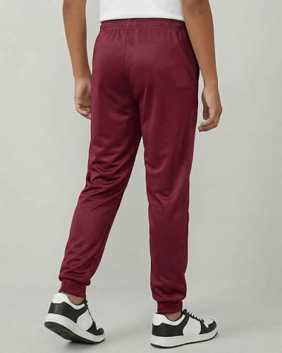 Image of Real Essentials 3 Pack: Boys' Athletic Jogger Sweatpants - Kids Teens Youth Active Sports Pants with Pockets (Sizes 5-18)
