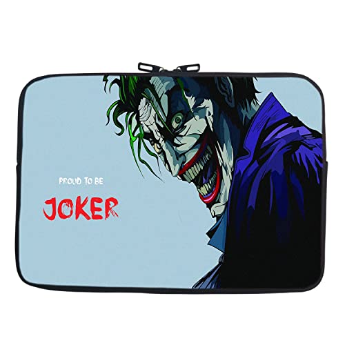 Image of TheSkinMantra Chain Laptop Sleeve Bag Compatible with Laptop /Macbooks /Chrombook /Notebook /Zbook (11.6 Inch [Chain], Joker Attitude)