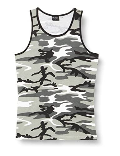 Mil-Tec Herren/Shirt-11001022 Trägershirt Cami Shirt, Urban, L EU Mil-Tec Herren/Shirt-11001022 Trägershirt Cami Shirt, Urban, L EU