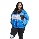 Reebok Workout Ready Meet You There Full Zip Jacket, Horizon Blue, 4X26W