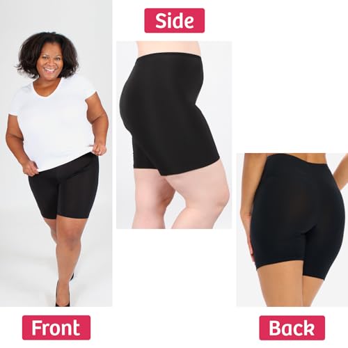 Image of Undersummers Classic Shortlette, Thigh Anti Chafing Shorts Women Slip Shorts for Women Under Dress, Undergarments for Dresses