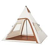  Grandes tentes pour camping en plein air 4 personnes, tente pyramidale double couche, tentes de plage indiennes, protection solaire imperméable, pique-nique décontracté, camping, tente yourte mongole,